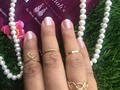 Hermosos anillos gold plated 18k🥰 $250 c/u Haz tus pedidos 🎁🛍 829-723-0854