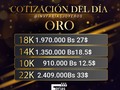 NUEVA COTIZACIÓN  del oro chatarra y plata para el dia de hoy 15/01/2020 (desliza ⬅️➡️) • Años de experiencia nos lleva a tener el mejor precio, seguridad y confianza, somos #fariasjoyeros . INVERSIONES FARIAS JOYEROS ✔️ • #chacao #compradeoroccs #comproplata #oro #plata #gold #18k #10k #14k #centrolido #sambil #aros #arosmatrimonio #anillosdegrado #solitario #fabricacion #tallerdejoyeria #USM #UCV #USB #empeños #prestamos #chacao #likeforlikes #like #megusta #farias #sigueme #miercoles