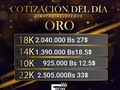 NUEVA COTIZACIÓN  del oro chatarra y plata para el dia de hoy 15/01/2020 (desliza ⬅️➡️) • Años de experiencia nos lleva a tener el mejor precio, seguridad y confianza, somos #fariasjoyeros . INVERSIONES FARIAS JOYEROS ✔️ • #chacao #compradeoroccs #comproplata #oro #plata #gold #18k #10k #14k #centrolido #sambil #aros #arosmatrimonio #anillosdegrado #solitario #fabricacion #tallerdejoyeria #USM #UCV #USB #empeños #prestamos #chacao #likeforlikes #like #megusta #farias #sigueme #miecoles