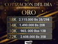 NUEVA COTIZACIÓN  del oro chatarra y plata para el dia de hoy 13/02/2020 (desliza ⬅️➡️) • Años de experiencia nos lleva a tener el mejor precio, seguridad y confianza, somos #fariasjoyeros . INVERSIONES FARIAS JOYEROS ✔️ • #chacao #compradeoroccs #comproplata #oro #plata #gold #18k #10k #14k #centrolido #sambil #aros #arosmatrimonio #anillosdegrado #solitario #fabricacion #tallerdejoyeria #USM #UCV #USB #empeños #prestamos #chacao #likeforlikes #like #megusta #farias #sigueme #jueves