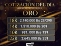 NUEVA COTIZACIÓN  del oro chatarra y plata para el dia de hoy 14/02/2020 (desliza ⬅️➡️) • Años de experiencia nos lleva a tener el mejor precio, seguridad y confianza, somos #fariasjoyeros . INVERSIONES FARIAS JOYEROS ✔️ • #chacao #compradeoroccs #comproplata #oro #plata #gold #18k #10k #14k #centrolido #sambil #aros #arosmatrimonio #anillosdegrado #solitario #fabricacion #tallerdejoyeria #USM #UCV #USB #empeños #prestamos #chacao #likeforlikes #like #megusta #farias #sigueme #viernes