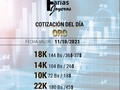 Actualización del día (11/10/2021)  para tus cambios de oro y plata a bs / $ (oro usado, viejo, roto, en pedaceria / plata en monedas y utensilios)...  📍Sucursales: ✅Sambil nivel acuario  Horario: lunes a sábado 9:00am - 08:00pm Domingo: 12:00m a 8:00pm  ✅Centro Lido, nivel Miranda, local M-20. Horario: lunes a sábado 09:00am - 06:00pm  SERVICIOS: ✔️Compra de oro y plata. ✔️Préstamos con garantía prendaria. ✔️Ventas de joyas disponibles. ✔️Pedidos de fabricación personalizada.  -  Para más información escríbenos al 0414.990.0591 (link en la biografía). - ❌NO COMPRAMOS ORO MINERO❌  #caracas #likeforlikes #l4l #followme #megusta #like #oro #plata #compra