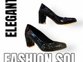 Disponible Tacón Ejecutivo Confort fashion Sol by Angélica Tommaso. Talla 35 a la 40. Disponible en Color Negro. Próximamente en todos los colores.