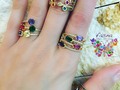 Bellos #anillos de #zircon #colores #colors #dimond #diamante #instagood #jewelry #jewels #bijoux #rings #miami #venezuela #sexy #tendencia #deluxe #orlando #girls #style #moda #fashion #blogger #accesorios #accesories #guarico #chicas #outfit #manos #uñas #nils