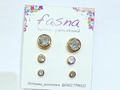 Trio de topitos 😍 deliza para ver mas modelos 👉  #tpitos #trisdetopitos #zarcillos #earrings #ojoturco #accesorios #complementos #trendy #tendencia #jewelry #modafemenina #outfit #today