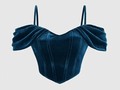 Top tipo corset de terciopelo azul ðŸ¥°  Talla XS   #top #blusa #corset #ropa #clothing #moda #estilo #Ã©poca #mujer #dama #outfit #fashion #calabozoguarico #accesoriosdemoda #tendencias #ropafemenina #todayoutfit #party #tonight #barbie #estilobarbie