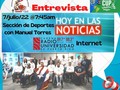 No te puedes perder la entrevista @febasiru el jueves 7 de julio de 2022 a las 7:45am en la Sección de Deportes con Manuel Torres por Radio Universidad de Puerto Rico @radioupr por radio 89.7FM area metro & 88.3FM area oeste & internet