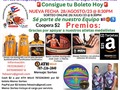 27/julio/23 Debido a que no se han vendido la mayoría de los boletos del Sorteo para el 28/julio/23, se ha decidido extender la fecha para el Sorteo Online el lunes 28/agosto/2023 @8:30pm.