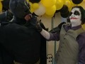Batman y guason también llegaron a la fiesta de Samuel pero en esta ocasión Batman si tuvo que detener a guason quiso destruir la fiesta y no pudo !! #batman #guason #dccomics #caracas
