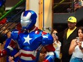 Así llego Iron patriot de manera imponente al cumpleaños de Gianluca . Supimos que thanos estaría cerca y no tuvimos más opcione que decirle a patriot.  Gracias @dimarcagio por nuevamente confiar en nosotros y hacernos parte de tan importante celebración.