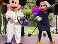 Estamos muy contentos por que este fin de semana estrenamos nuestro Mickey astronauta y minnie encargada de la torre de control . Y sorprendimos a Santiago en su cumpleaños. Disfrutamos mucho