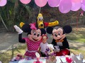Mickey Minnie y Pluto llegaron a sorprender a Miranda !!! Fue una tarde muy amena !!! Ella la verdad disfruto al máximo a sus personajes!! Nos vemos pronto !!!
