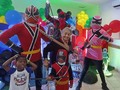 Llegaron los power rangers a la fiesta de Ezequiel!!! Los sorprendieron mucho y su emoción llegó al máximo!!!