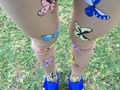 Morning #Fitmamas get these shinny color 🦋 all over #fitmamaoriginal best thight feeling ever #fitmamaapparel @erika_boom available at stores @apartado_creativo & @stanza.cr Design on sale! Have a great day ❤️