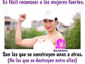 #Repost @mujeresvalientes with @repostapp. ・・・ Qué tan fuerte eres?  Atacar las debilidades de otra mujer frente a tus fortalezas, para hacer ver que eres más fuerte y más mujer que ella, es una acción que deja ver lo pobre del alma que eres.  Lo grandioso no se tiene que demostrar, eso se proyecta solo.  Vamos a solidarizarnos con nuestro género, vamos a construirnos unas a otras, no a la inversa.  Bendecido miércoles chicas hermosas.