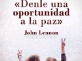 Yo solo pido paz..