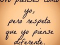 El respeto al derecho ajeno es La Paz!