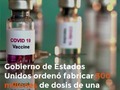 El Gobierno de EE.UU. ha ordenado la fabricación de 300 millones de dosis de una posible vacuna contra el #COVID19, que está desarrollando AstraZeneca y la Universidad de Oxford.  #Coronavirus #Vacuna