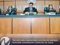 OH! . 👀 El Tribunal Superior Electoral (TSE) declaró inadmisible la acción de amparo que buscaba suspender las elecciones extraordinarias congresuales y presidenciales del próximo 5 de julio.  La alta corte emitió el fallo mediante la sentencia del dispositivo TSE-653-2020, con el voto unánime de los jueces, con motivo de la acción de amparo incoada por José Gilberto Núñez Brun, que pretendía anular la resolución 42-2020, mediante la cual la Junta Central Electoral (JCE) dispuso la posposición de los comicios para el mes de julio por la crisis sanitaria provocada por el coronavirus en el país.  El TSE consideró improcedente la acción de amparo” en virtud de que la actuación atacada no deviene manifiestamente en arbitraria o ilegítima, ya que lo que pretende es la suspensión de los efectos de una resolución emanada del órgano de administración electoral y, consecuentemente, de las elecciones pautadas para el 5 de julio”, explica la sentencia.  Para más información visite nuestra página web   #Ndigital #NdigitalMultimedia #TiempoReal