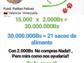 Aquí lo único que NO SUMA, es la INDIFERENCIA!! . Con 2.000Bs. Que compras?? NADA!!, Porque ni para un pasaje en Bus alcanza. . Pero miren como nos ayudaría si todos, una vez a mes, donarán 2.000 Bs, cuánto es eso? Para que el mundo lo entienda...$ 0.02 . Vamos, ayúdanos a ayudar!! Invita a amigos, conocidos, familiares a donar 2.000bs al mes. . #juntospodemos #ayuda #juntosesmasfacil #donate #help #NOalaindiferencia