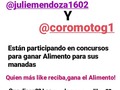 Vamos amigos, a ayudar a llenar esas pancitas, con tan solo yendo a las cuentas de: .♥️ @elkioskitoonline y dar like en la foto de la negrita Tomasa de @coromotog1 .♥️ Y a la cuenta de @alimentosceprevenca y dar like a la foto de @juliemendoza1602 . Fácil verdad?? Likes que ayudan a llenar pancitas ! Cuento con ustedes?????