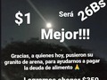Seguimos, recaudando, seguimos sumando y abonando, gracias a quienes se animan a poner su granito de arena 🙏 bendiciones para todos!!  . Mañana será otro día, esperamos SUMAR, $ . No sé trata de cualquier deuda, se trata de deuda por alimentos para la.manada, una puerta que jamás debió cerrarse, pero queremos volver a abrir, con la ayuda de todos ustedes ! .  La comida es lo más importante para una manada !, Ayúdanos a volver a tener la tranquilidad de saber que jamás les faltará🙏🙏🙏🙏 . Pago móvil Banesco RIF J -40238966-3 04265400225 Fundación Patitas Felices . Paypal fpatitasfelices@gmail.com Zelle datos al direct  Patreon enlace en el perfil . Contamos contigo