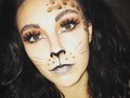 Finally lost the plot on loving my cat too much 😹 Halloweeeeeen . . . #halloween #catmakeupforhalloween #makeupartist #makeupbyme #spooky