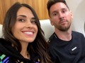 Messi con Anto/Messi con la camiseta de Olimpia 🖤🤍