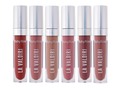 COLECCIÓN LABIALES  LA VALDIRI  Caja con 6 tonos de labial líquido mate intensos, alta pigmentación y durabilidad. Los colores varían entre los nude, rosa y el impactante rojo para combinar todos tus looks día y noche!  * No es pegajoso. * No transfiere. * Alta durabilidad y pigmentación.