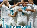 Con doblete de Cristiano Ronaldo, Real Madrid goleó hoy al Sevilla por 5-0