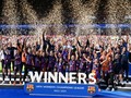 Con una Remontada Espectacular al Wolfsburgo, Barcelona Femil logró su segunda Champions League 🫶🏻🏆🥇🎉💙❤️ los Goles en las Historias de @limoncitosfsl