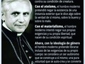 Sabias palabras del gran Benedicto XVI (en Hongo Park)