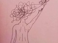 Hermoso dibujo con profundo mensaje. Lo realizó una chica de 16 años que falleció hace poco de un tumor cerebral. (en Hongo Park)