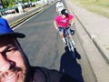 Al infinito y más allá!  En barra haciendo ruta!! (en Hongo Park)