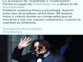 Ser hombre ya te hace culpable de toda acusación hecha por una mujer…   (en Hongo Park)