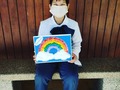 Consti va para 4to año!!  Un capo!!  Orgulloso de mi peque!! (en Escuela 8 José Pedro Varela)
