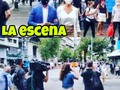 Los zurdos jodiendo por esta foto. Según ellos: todo armado.  Pregunto: No se les ocurrió pensar que cada vez que Luis sale a la calle los periodistas los siguen por ser el Presidente? En serio no les da la cabecita para hacer ese razonamiento básico? (en Hongo Park)