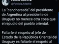 Pocas veces he estado de acuerdo con esta Señora… Acá va una de esas: (en Hongo Park)