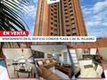 🔵 RE/MAX Hogar vende  *CONDOR PLAZA I*  Apartamento de 135m2 consta de:  • 3 habitaciones  • 2 Baños  • 2 puestos de estacionamiento   *Acabados y comodidades:* • Pisos revestidos en porcelanato  • Baños modernos espectaculares revestidos en mármol con puertas de ducha en vidrio.  • Cocina moderna con tope de granito  • 2 puestos independientes paralelos • Piscina  • Pozo   *Precio: 43.000* Gabriela González