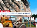 RE/MAX HOGAR VENDE Apartamento Residencias Luna Rosa   📍Sector Las Mercedes  📐135 ▪️2 habitaciones + Estudio ▪️2 y medio baños  ▪️Cocina con Área de Lavandería  ▪️2 puesto de estacionamiento   Bondades: ▪️Maletero  ▪️Pisos de Mármol área social  ▪️Parquet habitaciones  ▪️Planta Eléctrica 110 ▪️Pozo de Agua ▪️Aire 5 Toneladas   📌Semi-Amoblado   Precio: $50.000 Código: 184723 🔵⚪️🔴