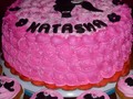 Pastel de buttecream de la barbie👱👑 Felicidades natasha😙👑👧 que cumplas muchos más!!! #labarbie #labarbiecake #buttercream  #cupcake #chiriqui #chiriquí