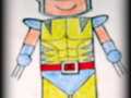 The Kid Wolverine Crayon Art