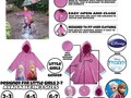 Disney Little Girls Assorted Characters Slicker and Umbrella Rainwear Set