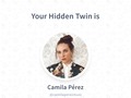 #Affinitweet Hidden Twin camilaperezmusi is my hidden twin 😱 Find out who is yours! via