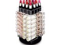 ✨️Disponible Organizador de lápices labiales giratorio de acrílico para 64 lápices de labios  Tamaño 4 1/2 pulgadas de ancho x 4 1/2 pulgadas de profundidad x 9 1/8 pulgadas de alto  Precio $22