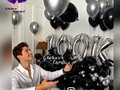 Celebrando con @joser2095 sus SÚPER #100K.  Bendiciones para tí  Que tus éxitos se multipliquen ❤️❤️🎈🎈❤️❤️  #decoracionconglobos #Balloonsbouquets #globosconhelio #gashelio #decoracionprofesionalconglobos #20K #arcoenglobos #archballoons #artistadelglobo #arteenglobos #bouquets #chrome #globosmetalizados #cilindros #delivery #ccs #Venezuela #caracas #influencer #influencers #influence