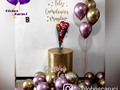 #CelebraenCasa  Sencilla y delicada decoración para princesas 🎈🌹🎈  #fiestas #fiestaenmicasa #decoracion #decoration #balloonsorganic #helio #sticker #globos #balloonsart #arteenglobos #cilindros #arreglosconglobos #ar #somosgloboscaruci #caruciballoons #globoscaruci #ccs #caracas #venezuela #globoschrome