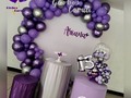 #FiestaenCasa para Ariana Sencilla y delicada Decoración para sus 15 primaveras con un plus de ArregloBurbuja 💕🎂💕  Gracias a su tía por confiar en nosotros nuevamente💕🎈💕  #fiestaenmicasa #fiestasinfantiles #fiestas #burbuja #globospersonalizados #chrome #globoscaruci #globos #arcodeglobos #semiarco #organicarch #organizadores #cilindros #decoracion #backing #globosmetalizados #globosnumeros