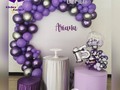 #FiestaenCasa para Ariana Sencilla y delicada Decoración para sus 15 primaveras con un plus de ArregloBurbuja 💕🎂💕  Gracias a su tía por confiar en nosotros nuevamente💕🎈💕  #fiestaenmicasa #fiestasinfantiles #fiestas #burbuja #globospersonalizados #chrome #globoscaruci #globos #arcodeglobos #semiarco #organicarch #organizadores #cilindros #decoracion #backing #globosmetalizados #globosnumeros