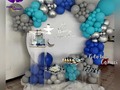 Almuerzo Bautismal ✝️  Decoración de mesa imperial y mesa principal para degustar una deliciosa #paellaenvivo de mano de #LaHogaza   Somos @globoscaruci todo para tu festejo  #globoscaruci #globosmetalizados #balloons #balloonsbouquet #arreglosdeglobos #decoraciones #decoracionconglobos #mobiliarioydecoracion #arteglobos #mesaimperial #almuerzo #bautizo #bautismo #sacramento #celebracionesreligiosas #celebration